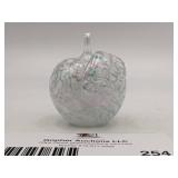 Gorgeous Hand Blown Glass Apple