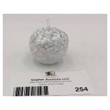 Gorgeous Hand Blown Glass Apple