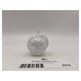 Gorgeous Hand Blown Glass Apple