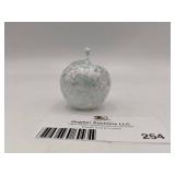 Gorgeous Hand Blown Glass Apple