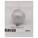 Gorgeous Hand Blown Glass Apple
