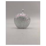 Gorgeous Hand Blown Glass Apple