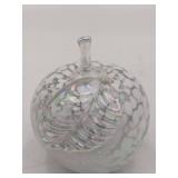 Gorgeous Hand Blown Glass Apple