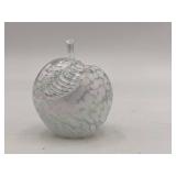 Gorgeous Hand Blown Glass Apple