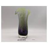Gorgeous Vintage Hand-Blown Glass Vase