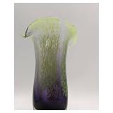 Gorgeous Vintage Hand-Blown Glass Vase