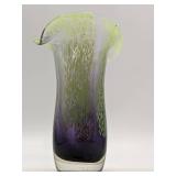 Gorgeous Vintage Hand-Blown Glass Vase