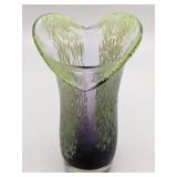 Gorgeous Vintage Hand-Blown Glass Vase