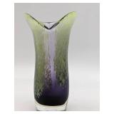 Gorgeous Vintage Hand-Blown Glass Vase