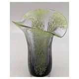 Gorgeous Vintage Hand-Blown Glass Vase