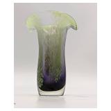 Gorgeous Vintage Hand-Blown Glass Vase