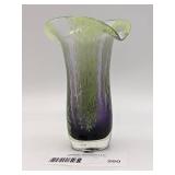 Gorgeous Vintage Hand-Blown Glass Vase