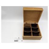 Rare Vintage Wooden Tea Box
