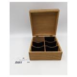 Rare Vintage Wooden Tea Box