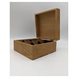 Rare Vintage Wooden Tea Box