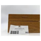Rare Vintage Wooden Tea Box