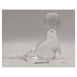 Beautiful Vintage V. Nason & Co. Murano Glass Seal Balancing a Ball