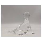 Beautiful Vintage V. Nason & Co. Murano Glass Seal Balancing a Ball