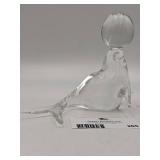 Beautiful Vintage V. Nason & Co. Murano Glass Seal Balancing a Ball