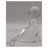 Beautiful Vintage V. Nason & Co. Murano Glass Seal Balancing a Ball
