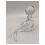Beautiful Vintage V. Nason & Co. Murano Glass Seal Balancing a Ball