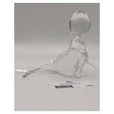 Beautiful Vintage V. Nason & Co. Murano Glass Seal Balancing a Ball
