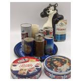 Vintage Bear and Soda Collectibles-