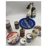 Vintage Bear and Soda Collectibles-
