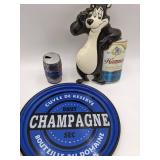 Vintage Bear and Soda Collectibles-