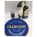 Vintage Bear and Soda Collectibles-