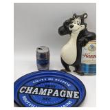 Vintage Bear and Soda Collectibles-