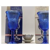 Rare Vintage Collectible China and Crystal-Martha Washington Goblets, Knowles Sound of Music Plate, Fukagawa Seiji , and Silesia Chinaa
