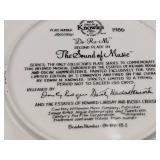 Rare Vintage Collectible China and Crystal-Martha Washington Goblets, Knowles Sound of Music Plate, Fukagawa Seiji , and Silesia Chinaa