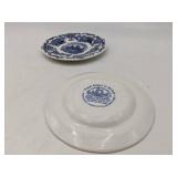 7 Beautiful Vintage Plates-Johnson Bros. Paisley, Wedgewood Royal Homes Of Britain, & Adams Potteries