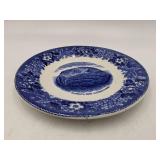 7 Beautiful Vintage Plates-Johnson Bros. Paisley, Wedgewood Royal Homes Of Britain, & Adams Potteries