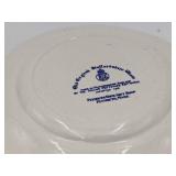 7 Beautiful Vintage Plates-Johnson Bros. Paisley, Wedgewood Royal Homes Of Britain, & Adams Potteries