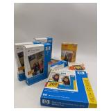 Large Collection of HP and Kodak Photo Paper**New in Boxes