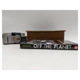 Photography and More! Canon Sure Shot Z115, Hand Craved Box, Off The Planet Book-Autographed by the Author