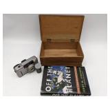 Photography and More! Canon Sure Shot Z115, Hand Craved Box, Off The Planet Book-Autographed by the Author
