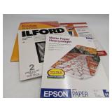 Professional Photographer Collection- 35 MM Fujica Camera, Photo Paper, LX400 Stack Lens