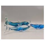 3 Stunning Vintage Fifth Ave Crystal Dolphins