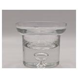 Vintage Krosno Poland Glass and Glass Bird