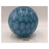 Magical Vintage 9" Hand-Blown Glass Ball