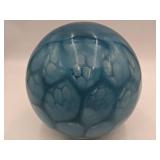 Magical Vintage 9" Hand-Blown Glass Ball