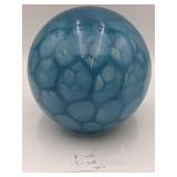 Magical Vintage 9" Hand-Blown Glass Ball