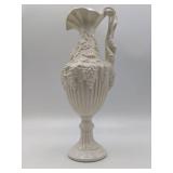 Vintage Hurricane Kerosene Lamp and  1970s Arnel Grape Pitcher/Vase