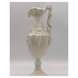 Vintage Hurricane Kerosene Lamp and  1970s Arnel Grape Pitcher/Vase