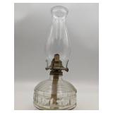 Vintage Hurricane Kerosene Lamp and  1970s Arnel Grape Pitcher/Vase