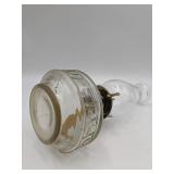 Vintage Hurricane Kerosene Lamp and  1970s Arnel Grape Pitcher/Vase