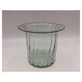 Vintage Vase Collection-LSA Blue Glass Vase, Ceramic Vase, and Bubble Glass Vase